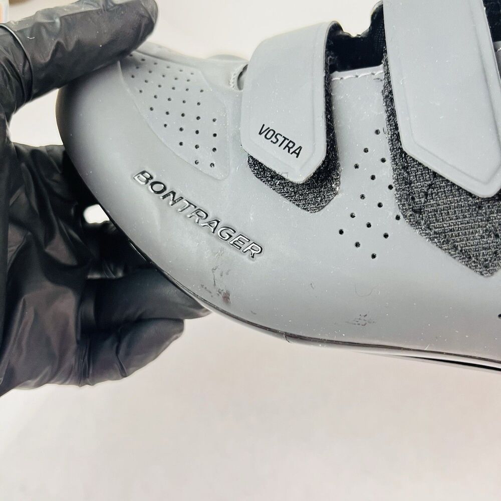 Bontrager Vostra Road Cycling Shoes Gray 3 Strap SPD Women US 9.5 EU 41 - Picture 16 of 16